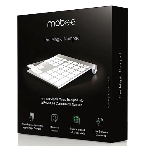Mobee Magic Numpad in use